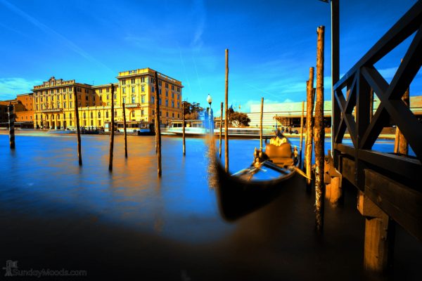 Vivid Venice boats