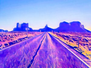Neon Sands: Journey to Monument Valley